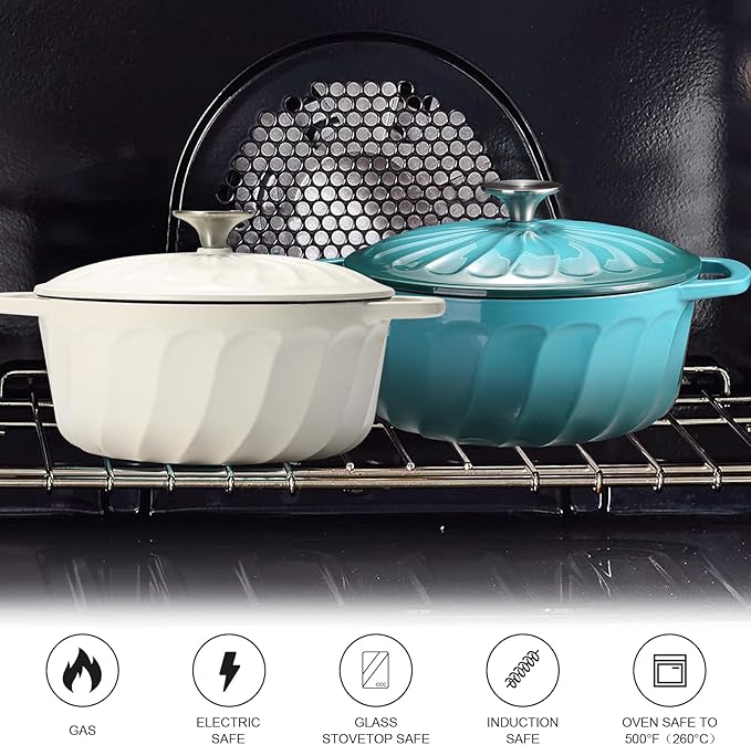Enameled Cast Iron Dutch Oven - Image 5