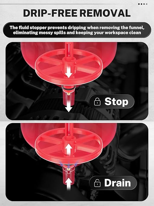 BILITOOLS No-Spill Coolant Funnel Kit - Image 4