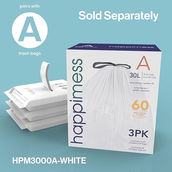 happimess HPM1011C Curtis 8-Gallon Step-Open Trash Can - Image 5
