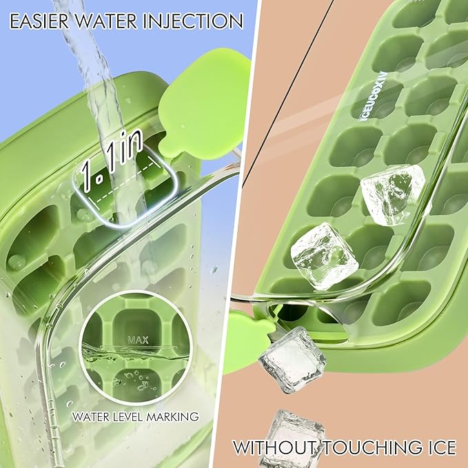Ice Cube Tray, Easy Release Ice Mold - Image 2