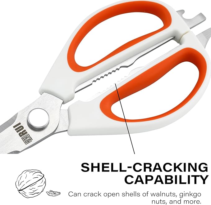 Kitchen Scissors with Magnetic Holder Heavy Duty Magnetic Scissors - Image 8