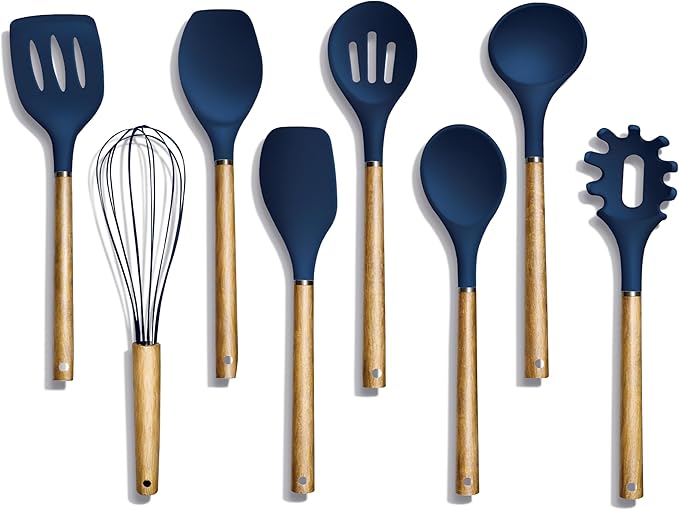 Country Kitchen Non Stick Silicone Utensil Set by CountryKitchen
