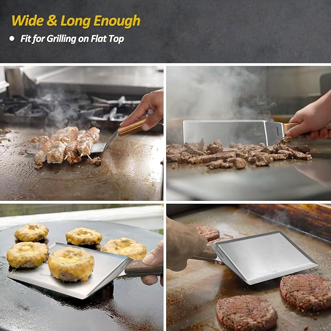 Stainless Steel Spatula Set, Grill Spatula Set - Image 9