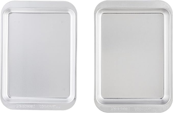 Nordic Ware Naturals 3 Piece Compact Pan Set, Toaster Oven, Counter Ovens - Image 3