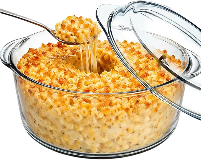 Ums 3.3 Quart Glass Casserole Dish - Image 9
