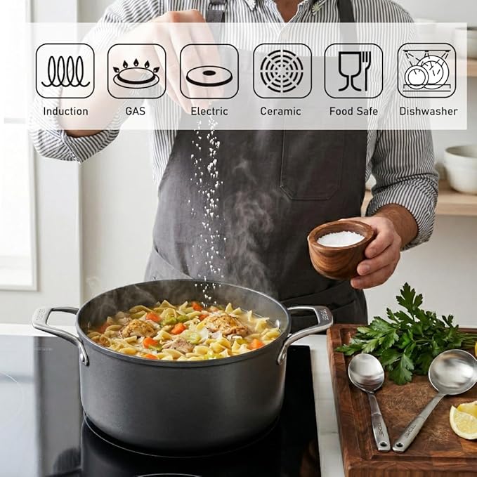 TECHEF - Onyx Collection - 5-quart Soup Pot - Image 4