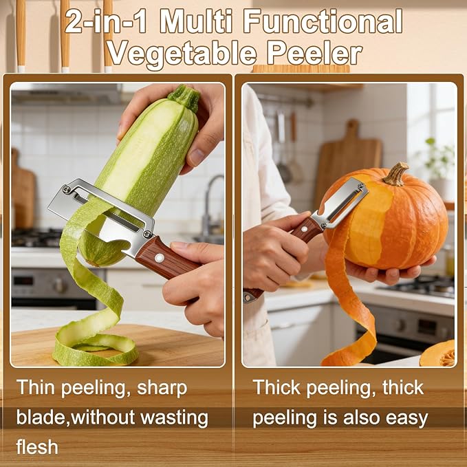 2PCS Premium Vegetable Peeler - Image 3
