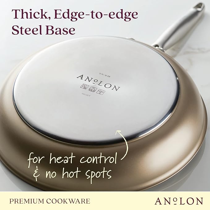 Anolon Ascend Hard Anodized Nonstick Frying Pan/Skillet - Image 7