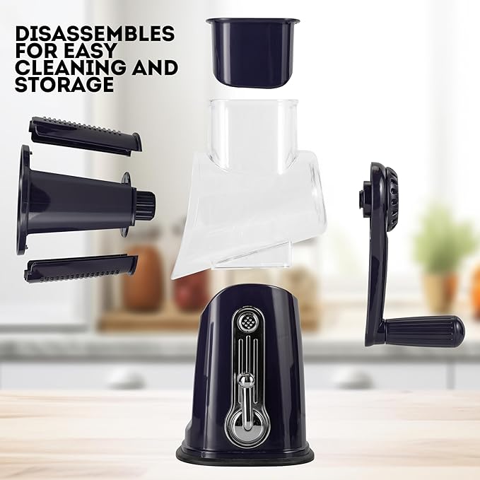5-in-1 Rotary Cheese Grater - Image 4