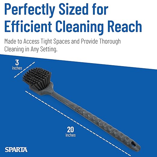 SPARTA 40501EC03 Plastic Large Scrub Brush, Kitchen Brush, Utility Brush - Image 5