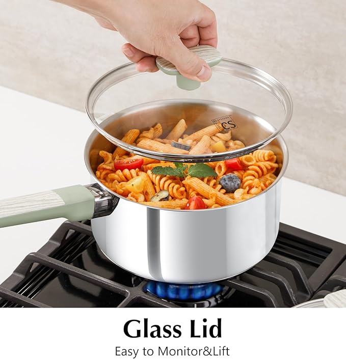KOCH SYSTEME CS Stainless Steel Saucepan - Image 5
