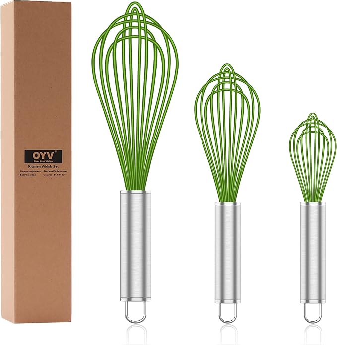 OYV Silicone Whisk, Professional Whisks - Image 8