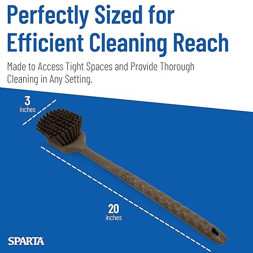 SPARTA 40501EC01 Plastic Large Scrub Brush, Kitchen Brush, Utility Brush - Image 5