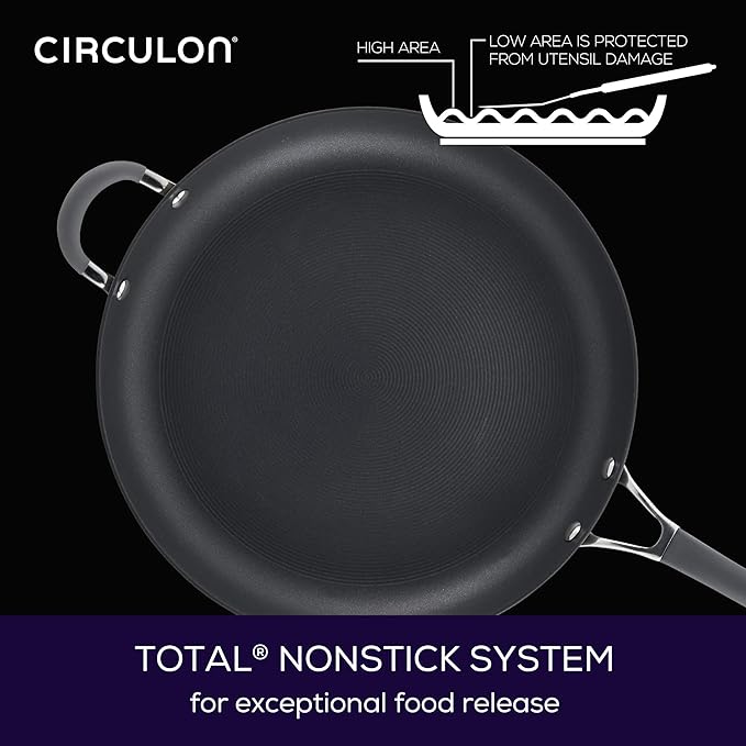 Circulon - 83906 Circulon Radiance Hard Anodized Nonstick Frying Pan / Fry Pan - Image 5