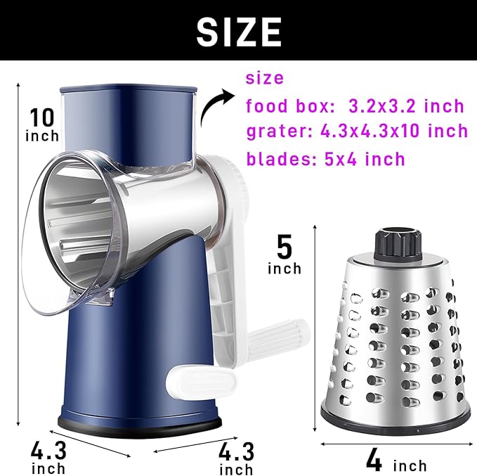 Weltonhm Rotary Cheese Grater - Image 9