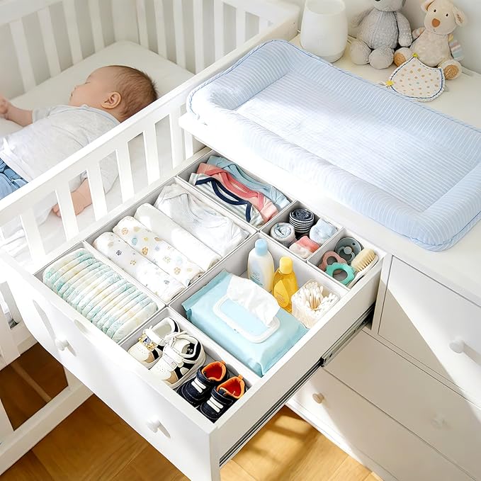 DIMJ Drawer Organizer Clothes 26 Pack - Image 3