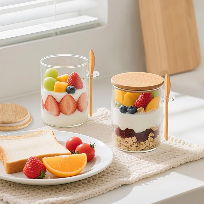 TBWIND 6 Pack Overnight Oats Containers - Image 8