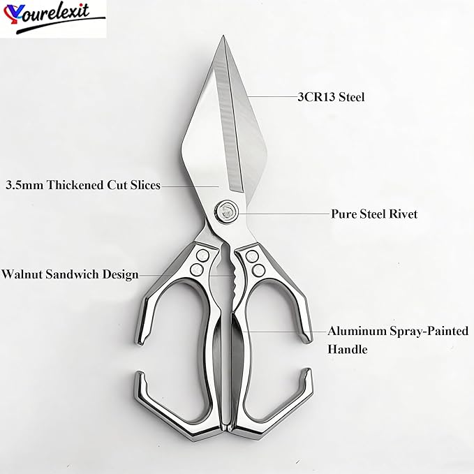 2-Piece Kitchen Scissors Set - Image 3