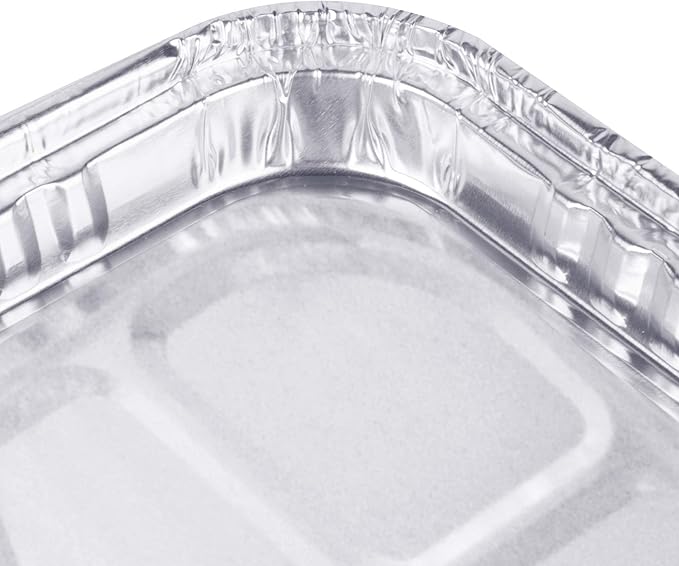 1/4 Size Cookie Sheet Baking Cake Pans l 12.8” x 8.9” Disposable Aluminum Foil - Image 5