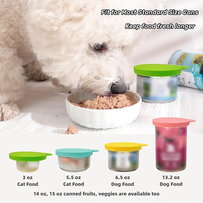 MoPawKT- Pet Food Can Covers, Silicone Can Lids - Image 5
