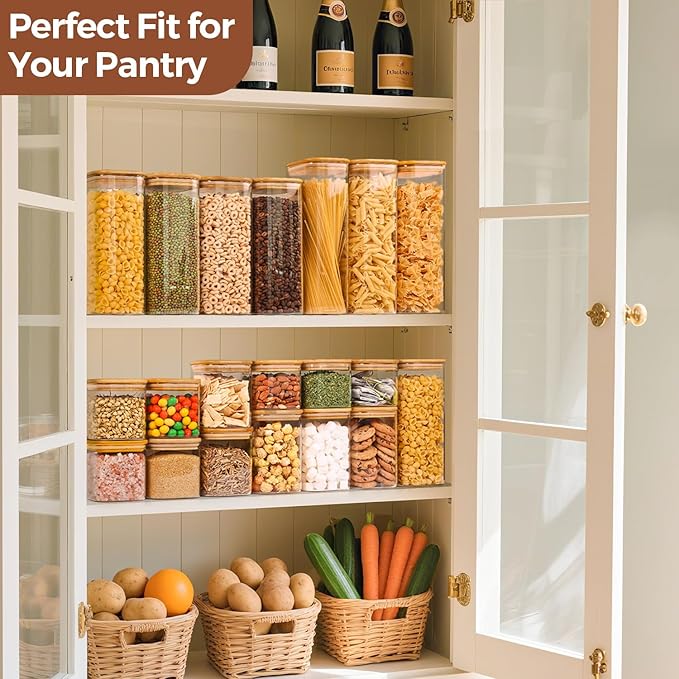 ComSaf 1.2 Qt Glass Storage Containers - Image 5