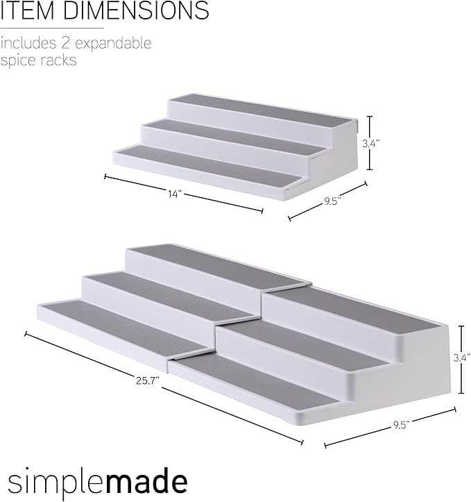 SIMPLEMADE 3-Tier Spice Rack Organizer - Image 4
