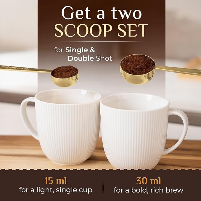 Orblue Premium Coffee Scoop Set - Image 3