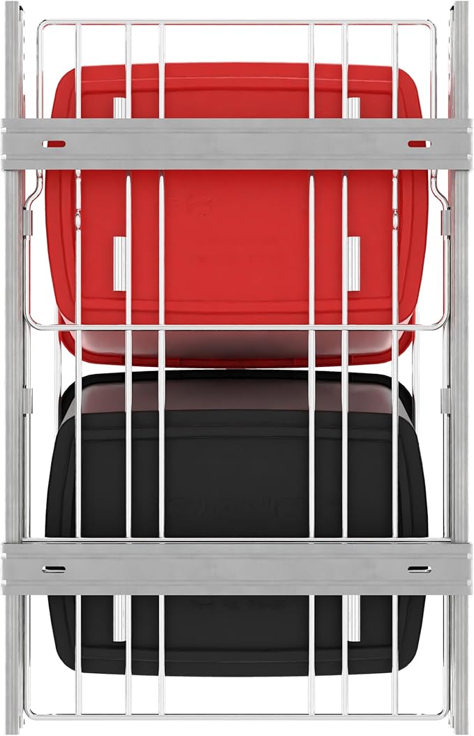 Rev-A-Shelf RV-18KD-1618C-S Double Pullout Trash Can - Image 7