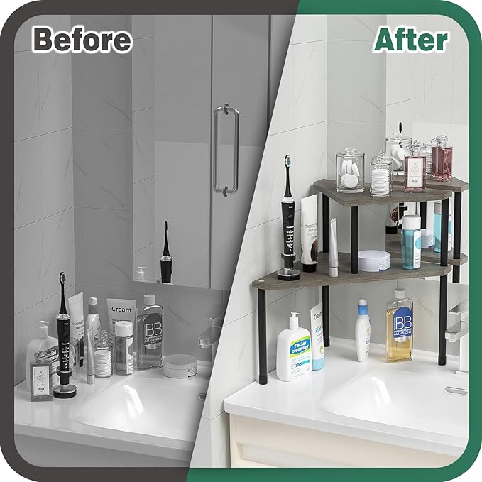 Weenson Bathroom Counter Organizer Over Sink Organizer - Image 7