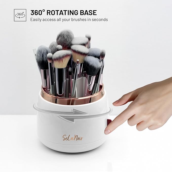 Rotating Makeup Brush Holder - Image 6