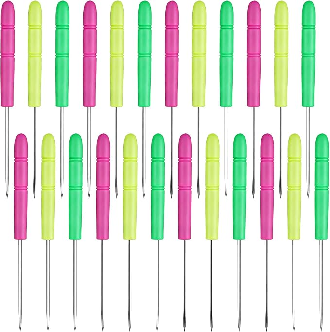 TIESOME 24Pcs Sugar Stir Needle Scriber Needle Biscuit Icing Pin DIY Baking Pin by TIESOME