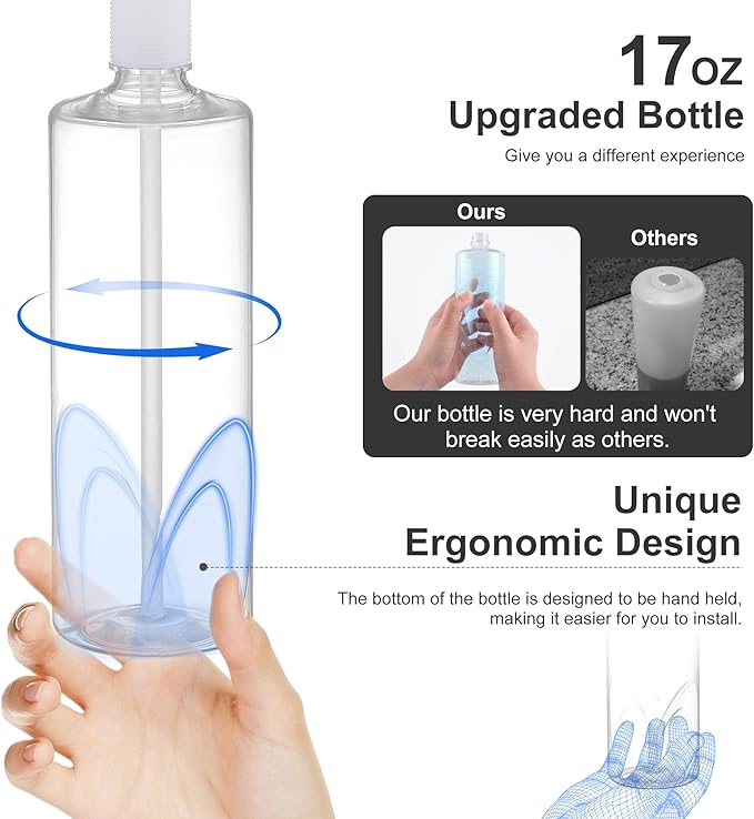 GAGALIFE Soap Dispenser for Kitchen Sink, Kitchen Sink Soap Dispenser - Image 3