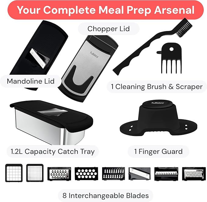 Fullstar Premium Vegetable Chopper and Mandoline Slicer - Image 9