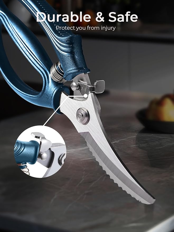 Poultry Shears, Heavy Duty Kitchen Shears - Image 6
