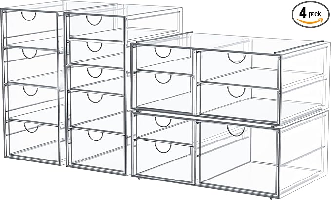 caktraie Makeup Organizer Storage by shoeboxesanddeskorganizers