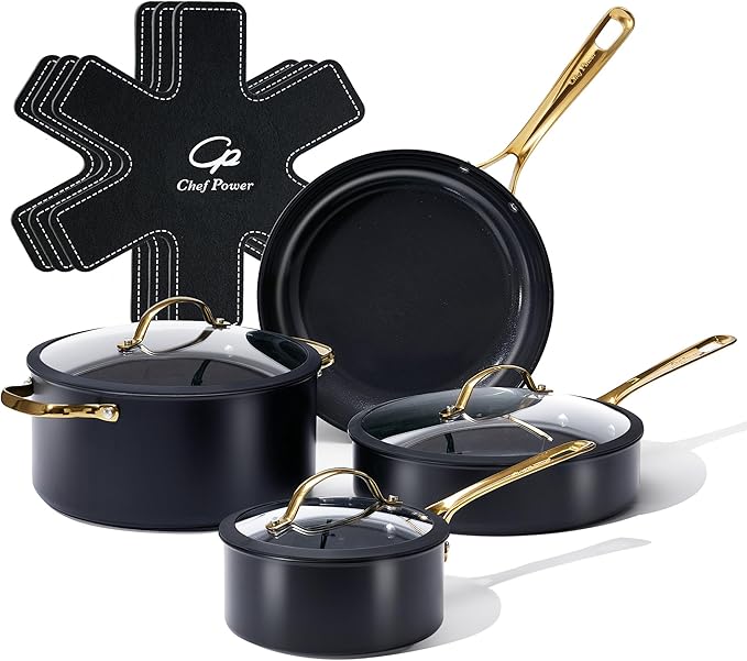 Chef Power Ceramic Cookware Sets, Cookware Set by ChefPower