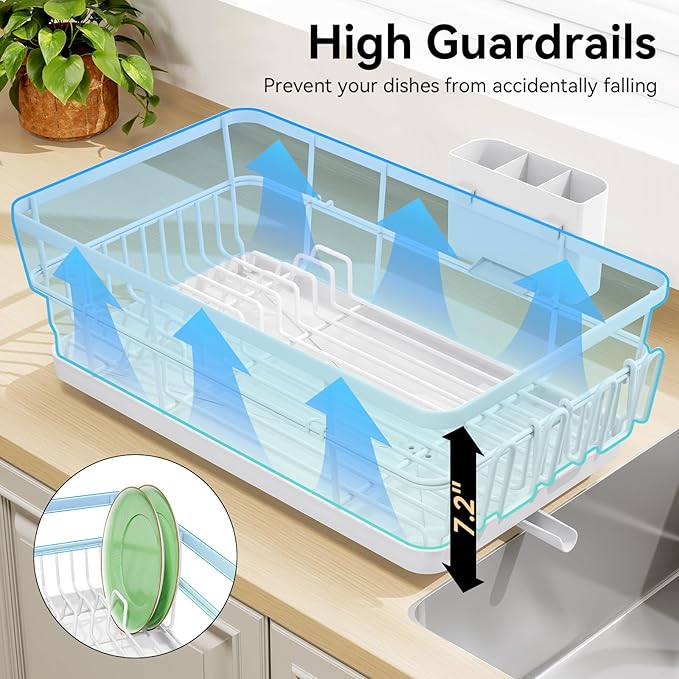 TOOLF Dish Drying Rack, Dish Racks - Image 2