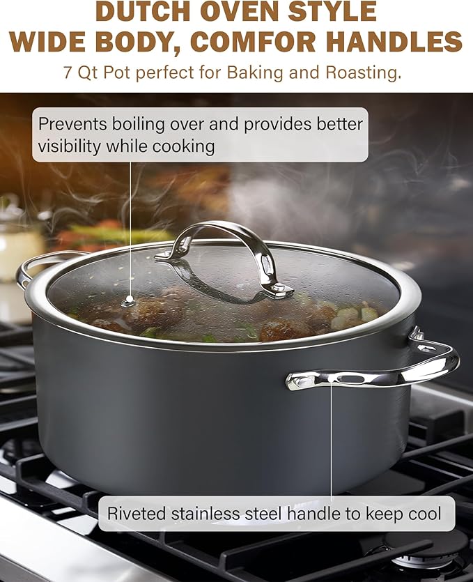 Cooks Standard Stock Pot Dutch Oven Casserole - Image 4