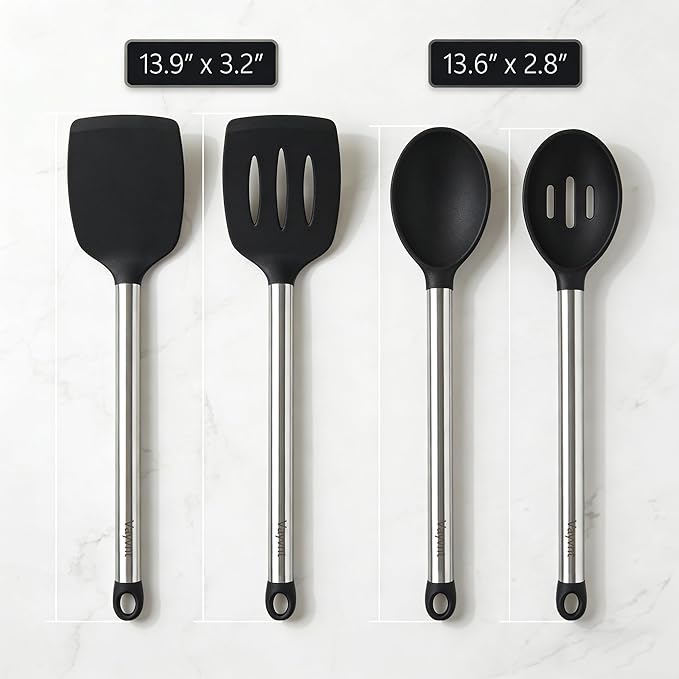 Vayvnt Silicone Cooking Utensils Set - Image 2