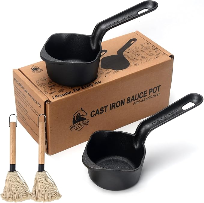 Cast Iron Sauce Pan and Basting Pot - Image 7