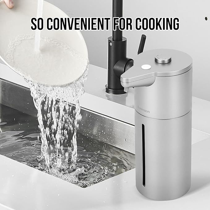 Aunmaon Automatic Soap Dispenser Touchless, Upgrade Adjustable Volume - Image 5