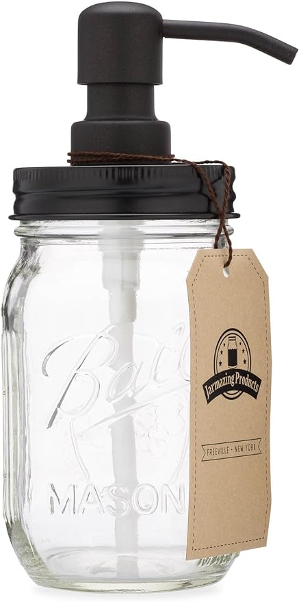 Jarmazing Products Mason Jar Soap Dispenser by JarmazingProducts