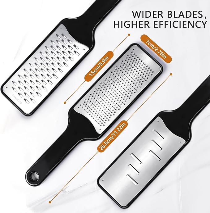 LHS Lemon Zester Grater Set of 3 - Image 2