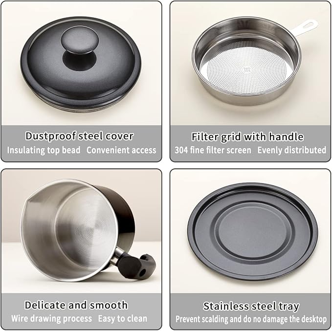 Kyraton Black Bacon Grease Container - Image 8