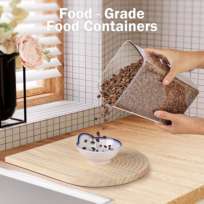 Melovom 12 Pcs Pop Food Storage Containers Airtight Food Storage Containers Set - Image 8