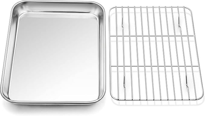 P&P CHEF 10.4 Inch Baking Sheet Pan by PPCHEF