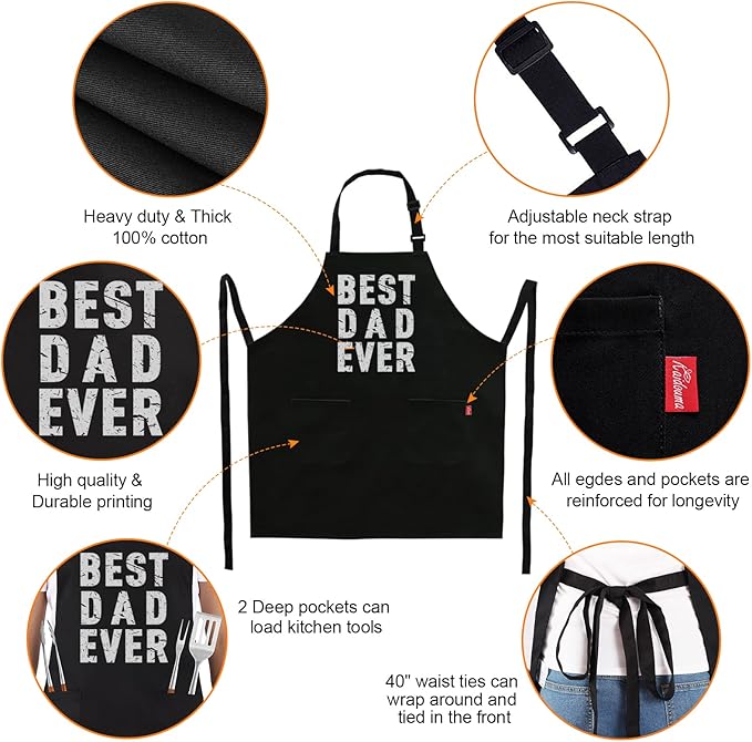BBQ Funny Apron for Men - Image 3