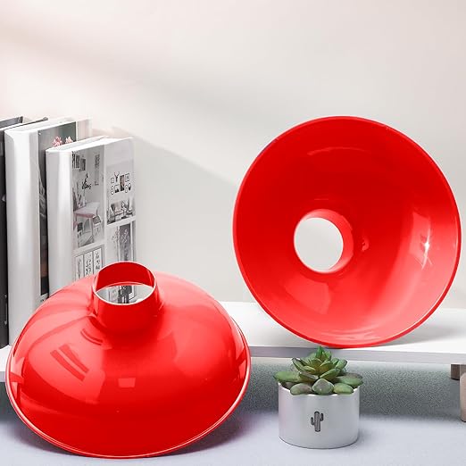 Vesici 2 Pack Extra Large Wide Mouth Funnel Red 2.5" x 10" Multi Purpose - Image 6