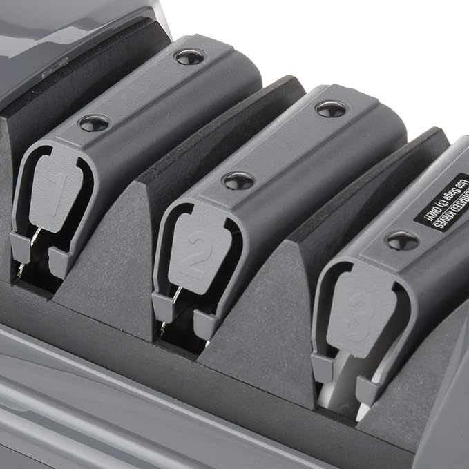 Mercer Culinary Triple Diamond 3 Stage Electric Knife Sharpener - Image 4
