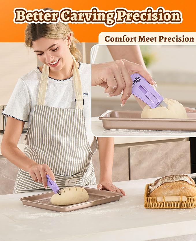 Bread Scoring Tool for Sourdough, Magnetic Bread Lame - Image 7